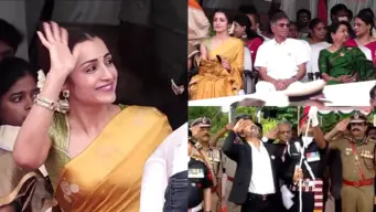 चेन्नई स्वतंत्रता दिवस समारोह में तृषा कृष्णन की खास मौजूदगी वीडियो हुआ वायरल