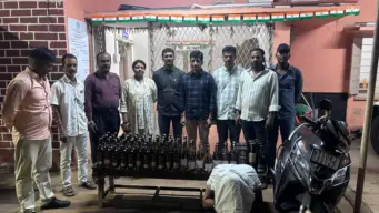 Hyderabad: Ex-Army man's son held for illegal defence liquor sale