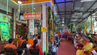 રાંચરડા ખાતે શ્રી સંકટમોચન મહાવીર નીબ કરૌરી બાબા મંદિરનો દ્વિતીય પાટોત્સવ ભક્તિભાવપૂર્વક ઉજવાયો