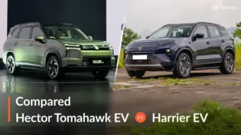 2026 MG Hector Tomahawk EV Vs Tata Harrier EV Compared: Find Out Which Electric SUV Is Better In Terms Of Features, Powertrain, Price, And More