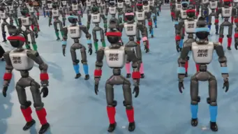 Chinese Humanoid Robots Smash Human Records in 100m Sprint & High Jump at Beijing Robot Games
