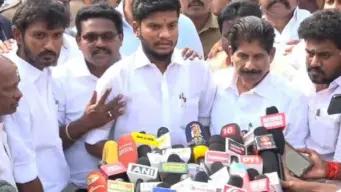 "தமிழகத்தில் பா.ஜ.க எங்கே இருக்கிறது எதிர்ப்பதற்கு?": தவெக அமைச்சர் ரமேஷ் கிண்டல்!