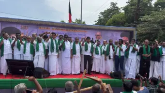 "நிர்வாகத் திறனற்ற டம்மி முதல்வர்" - தஞ்சாவூர் ஆர்ப்பாட்டத்தில் உதயநிதி ஸ்டாலின் கடும் தாக்கு!