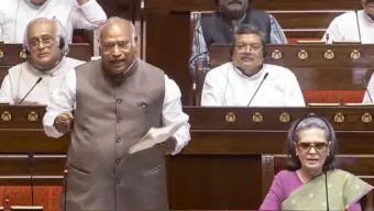 Ruckus in Rajya Sabha as Kharge invokes Manusmriti, Nadda objects - 'disrupts peace of society'