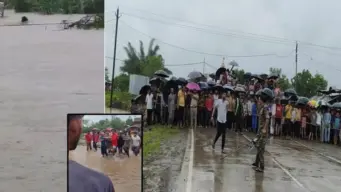 Rajgarh Flood Accident : ఘోర ప్రమాదం.. కాల్వలో కొట్టుకుపోయిన వ్యాన్.. తొమ్మిది మంది మృతి..