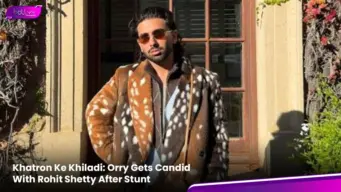 Khatron Ke Khiladi: Orry Gets Candid With Rohit Shetty After Stunt