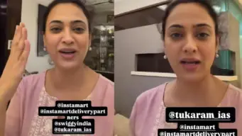 Shweta Tiwari claims cockroach came with instamart cold drink order