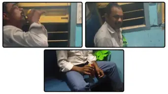 ડભોઈ-પ્રતાપનગર મેમુ ટ્રેનમાં મુસાફરનો બિન્દાસ બિયર પાર્ટી, વીડિયો વાયરલ થતાં RPF પર સવાલ
