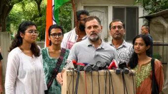 'We Want Dharmendra Pradhan Sacked, Not Shifted': Rahul Gandhi During CJP Protest