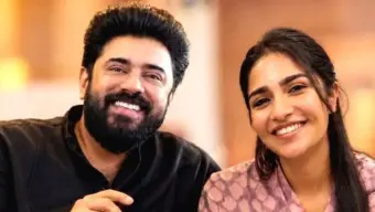 നിവിൻ- രുക്മിണി വസന്ത് ചിത്രം   റോം- കോം