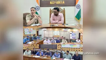 DC Shrikant Suse reviews Road Safety Measures