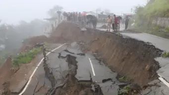 Nagaland: Major landslide hits NH-702A; three houses damaged