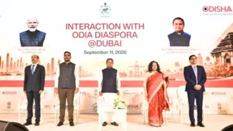 Odisha CM Mohan Charan Majhi Meets Odia Diaspora in Dubai
