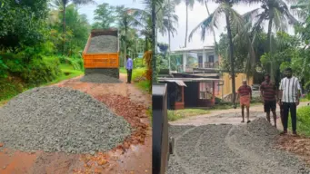 ಪದವು-ಬೊಳ್ಮನಾರ್ ಮುಖ್ಯರಸ್ತೆಗೆ ತುರ್ತು ದುರಸ್ತಿ; ಮಳೆಗಾಲದ ಬಳಿಕ ರೂ.30 ಲಕ್ಷ ವೆಚ್ಚದಲ್ಲಿ ಮರುಡಾಮರೀಕರಣ