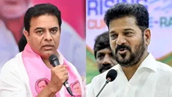 KTR Challenges Telangana CM Revanth Reddy for Open Debate on Congress Govt 'Failures' After His 'Bankrupt State' Remark