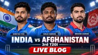 Live Score India vs Afghanistan 2026 3rd T20I: Will Vaibhav Sooryavanshi make home debut tonight