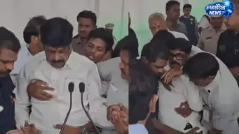 भाषण के दौरान मंत्री की तबीयत बिगड़ी