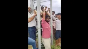 ఒక్కరోజు బిల్లు కట్టకపోయినా కట్ చేస్తున్నారుగా, కనెక్టివిటీ సరిగా లేదని జియో టెక్నీషియన్‌ని కట్టేసారు, వీడియో