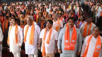 સેવા સંકલ્પ અભિયાનને ધરાતલ પર ઉતારવા ભાજપની કાર્યશાળા