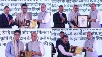 Ex-CJI DY Chandrachud, Harsh Pati Singhania and Manu Bhaker Honoured at NBT Utsav 2026