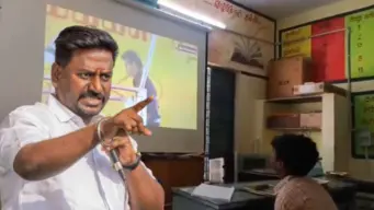 விஜய் பேச்சு பள்ளியில் நேரலை... தலைமை ஆசிரியர் சஸ்பெண்ட் - அமைச்சர் ராஜ்மோகன் அதிரடி