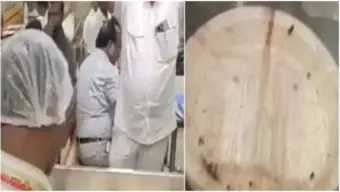 BREAKING: ವಿಕಾಸಸೌಧದ ಕ್ಯಾಂಟೀನ್ ಮೇಲೆ ಆಹಾರ ಇಲಾಖೆ ಅಧಿಕಾರಿಗಳ ದಾಳಿ: ಜಿರಳೆ, ಫಂಗಸ್ ಪತ್ತೆ