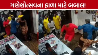 વડોદરામાં ગણેશોત્સવના ફાળાને લઈને ધીંગાણું, યુવક પર લાકડીથી હુમલો; CCTVમાં કેદ થઈ સમગ્ર ઘટના