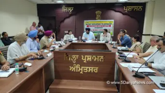 Detailed Review of Development Works in Amritsar at DISHA Committee Meeting