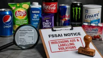 FSSAI Action : एफ्.एस्.एस्.ए.आय. की ओर से पिछले कुछ महीनों में नेस्ले, पेप्सिको, कोका-कोला सहित १५० प्रतिष्ठानों को नोटिस ।
