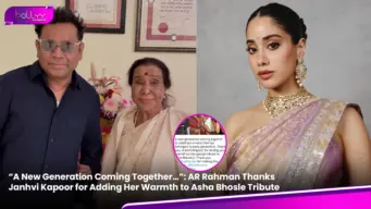 "A New Generation Coming Together.": AR Rahman Thanks Janhvi Kapoor for Adding Her Warmth to Asha Bhosle Tribute