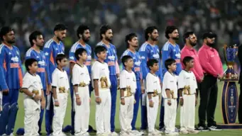 India vs Afghanistan: భారత క్రికెట్‌లో చారిత్రక ఘట్టం.. మ్యాచ్‌కు ముందు తొలిసారి పూర్తి 'వందేమాతరం'..