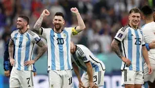 SPORTS : अर्जेंटीना फुटबॉल वर्ल्डकप के अंतिम-16 में, केप वर्डो को हराया:मेसी लगातार आठ मैच में गोल करने वाले पहले फुटबॉलर; ऑस्ट्रेलिया बाहर