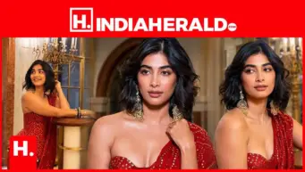 Pooja Hegde's Red Saree Look Is A Masterclass In Regal Glamour