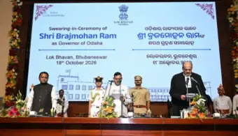 ଶ୍ରୀ ବ୍ରଜମୋହନ ରାମ ଓଡ଼ିଶାର ରାଜ୍ୟପାଳ ଭାବେ ଶପଥ ଗ୍ରହଣ କଲେ