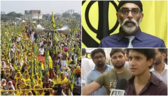 Farmer Union declares joining Jantar Mantar protest days after Khalistani terror outfit SFJ announced 1 million dollars funding to CJP