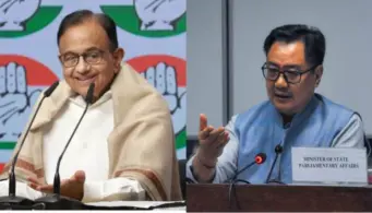 Chidambaram says proud to be called 'dimagi Naxal' as Rijiju clarifies PM's remark