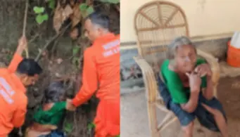 തിരുവല്ലയിലെ പെരിങ്ങരയില്‍ തോട്ടിലെ നിലയില്ലാ കയത്തില്‍ വീണു; വയോധികയ്ക്ക് രക്ഷകരായി അഗ്നിശമനസേന
