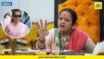 Kishori Pednekar : "ती घाणेरडी नटी तिच्यावर." ; कंगना रणौतवर किशोरी पेडणेकर संतापल्या