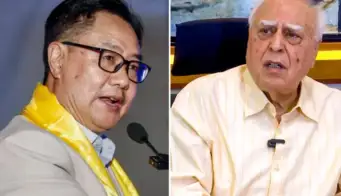 कपिल सिब्बल के पुराने बयान को लेकर रिजिजू ने साधा विपक्ष पर निशाना, कहा- पहली बार पसंद आए