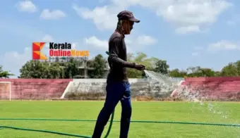 കണ്ണൂര്‍ ജവഹര്‍ സ്റ്റേഡിയത്തില്‍ ഒരുക്കങ്ങള്‍ പുരോഗമിക്കുന്നു