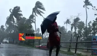 സംസ്ഥാനത്ത് ഇടിമിന്നലോട് കൂടിയ ശക്തമായ മഴയ്ക്ക് സാധ്യത