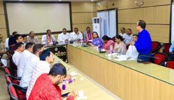 ସେବା ସଂକଳ୍ପ ଅଭିଯାନ ପାଇଁ ସମ୍ବଲପୁରରେ ପ୍ରସ୍ତୁତି ବୈଠକ