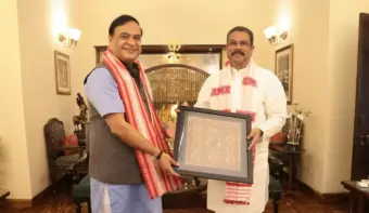 After Pradhan's exit, Assam CM praises legacy; Gogoi hails 'democracy's victory'