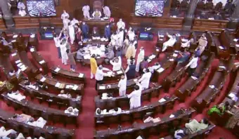 Protests mark monsoon session of parliament, ends in a stalemate