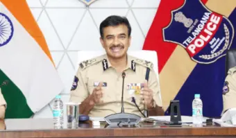 DGP CV Anand urges Telangana police to stay away from online betting, addictions