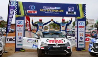 Dean Macarenhas wins Round 2 of INRC 2026 in Coimbatore