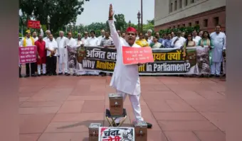 Congress stalling Parliament, blocking debate on key Bills: BJP
