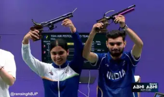 कमलजीत और सुरुची की जोड़ी ने शूटिंग में दिखाया दम, भारत के खाते में आया दूसरा गोल्ड , कोरिया को हराकर रचा इतिहास