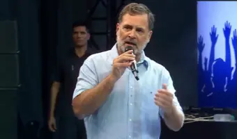 Rahul Gandhi Criticizes Government for Displacing Climate Activist at Protest