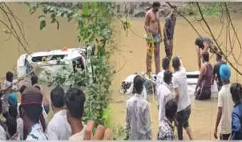 ମଧ୍ୟପ୍ରଦେଶରେ ବଡ଼ ଅଘଟଣ: ନାଳର ପ୍ରଖର ସ୍ରୋତରେ ଭାସିଗଲା କାର୍‌, ୮ ଓଡ଼ିଆ ଶ୍ରଦ୍ଧାଳୁ ମୃତ